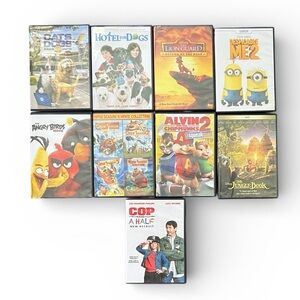 Collection of Family Movie DVDs